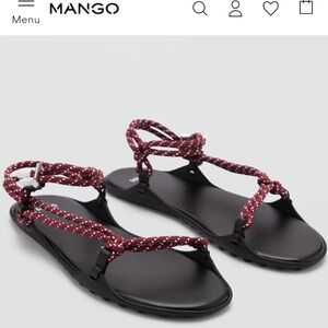 Mango Lace Up Sandal